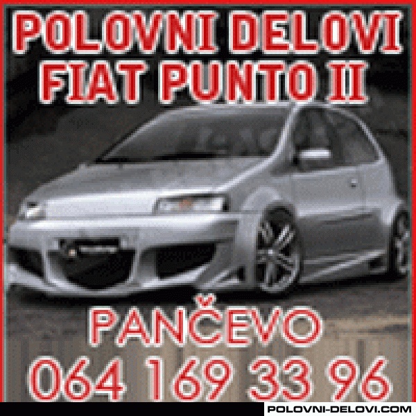 Fiat  Punto 1.2 8 i 16v. 1.8 hgt Kompletan Auto U Delovima