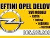 Opel  Astra  Razni Delovi