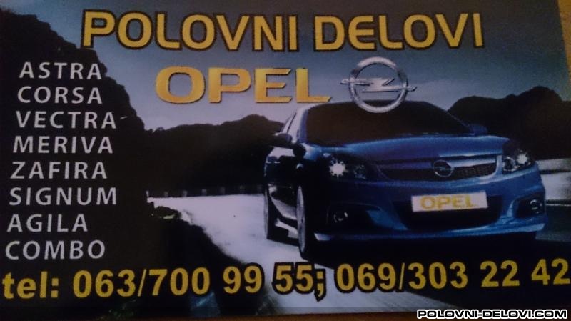 Opel  Zafira Dti Cdti Benzin Kompletan Auto U Delovima