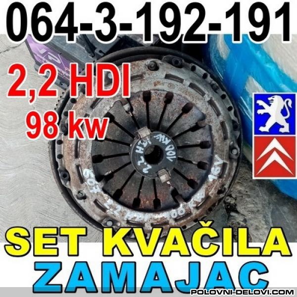 2.2 HDI ZAMAJAC SET KVACILA Pezo 607 Peugeot