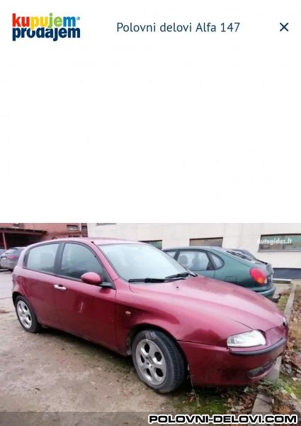 Alfa Romeo  147  Kompletan Auto U Delovima