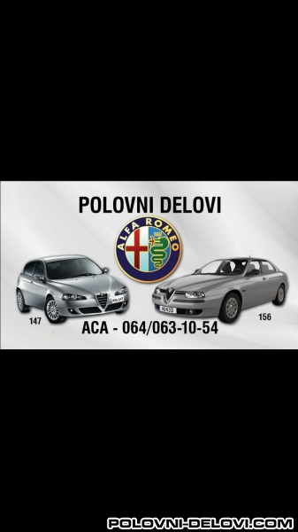 Alfa Romeo  147  Menjac I Delovi Menjaca