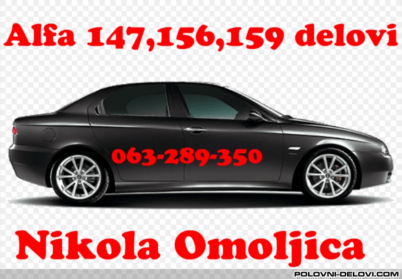 Alfa Romeo  156 1.9 Jtd Menjac I Delovi Menjaca