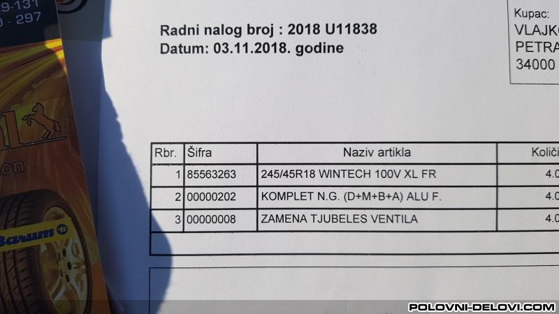 Aluminijumske felne 5x112