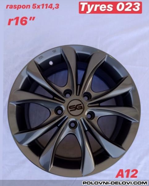 Aluminijumske felne 5x114