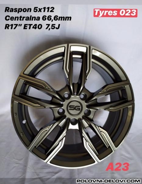 Aluminijumske felne 5x114