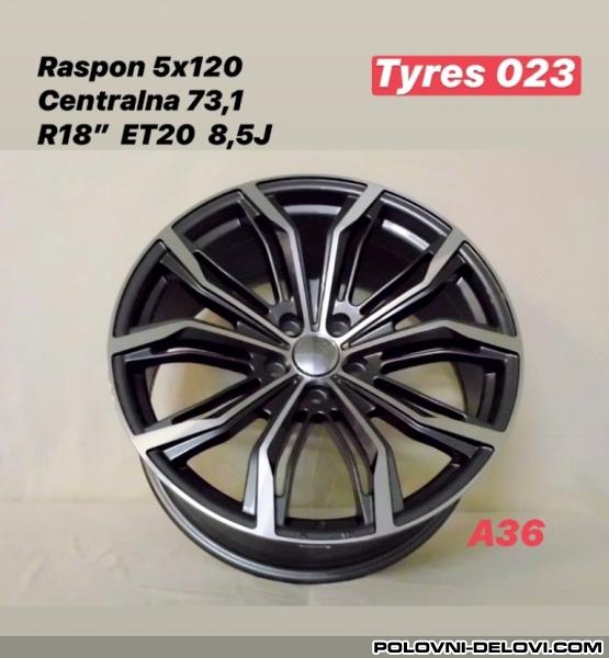 Aluminijumske felne 5x120