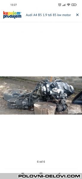 Audi  A4 1.9 Tdi 85 Kw Motor I Delovi Motora
