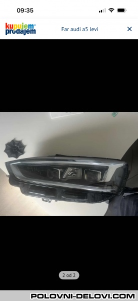 Audi  A5 Matrix Svetla I Signalizacija