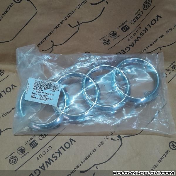 Audi  A5 Znak U Masci Razni Delovi