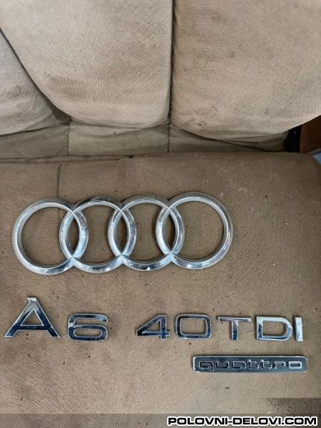 Audi A6 40 Tdi Oznake Na Gepeku - Model C8