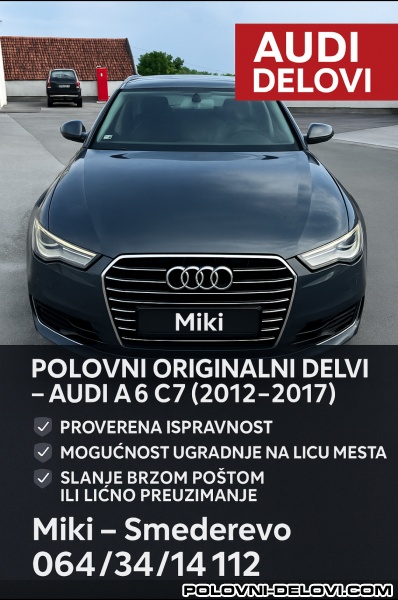 Audi  A6 Dizel Benzin Kompletan Auto U Delovima