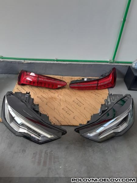 Audi  A6  Matrix Farovi Led Stop Svetla C8 Model