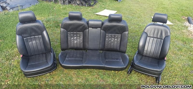 Audi  A8 Sedista Kozna Enterijer