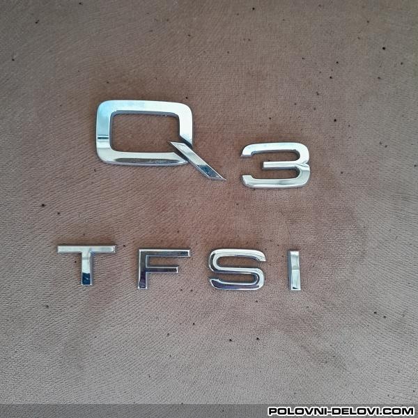 Audi  Q3 Oznake Q3 Razni Delovi