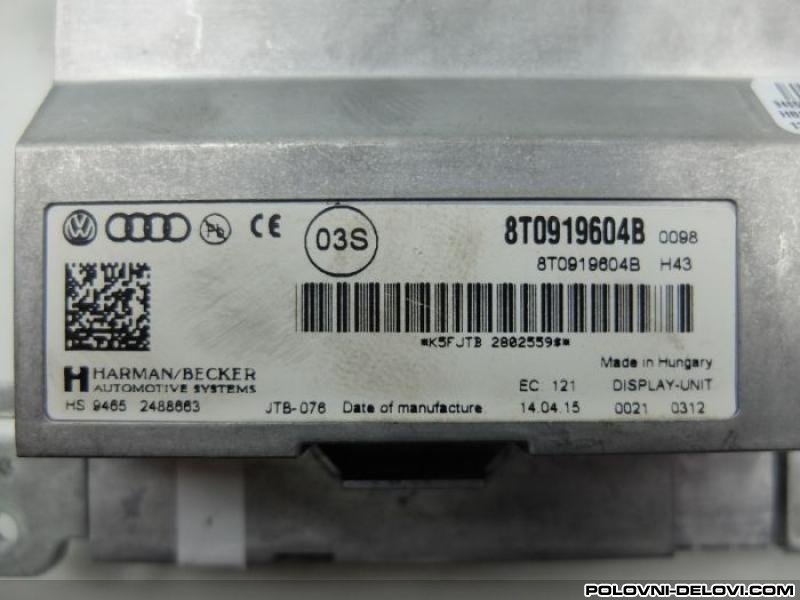 Audi  Q5 Color Displej   8T0 919 604 B