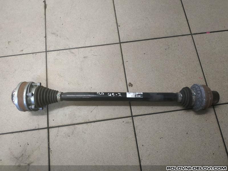 Audi  Q5 ZADNJA POLUOSOVINA  Prenosni Sistem