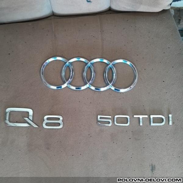 Audi  Q8 OZNAKE Razni Delovi