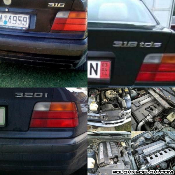 BMW  3 Bmw E36 Razni Delovi Kompletan Auto U Delovima