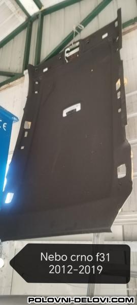 BMW  3 F31 Crno Nebo Enterijer