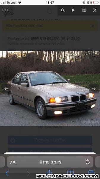 BMW  318 Bmw E36 Razni Delovi Karoserija