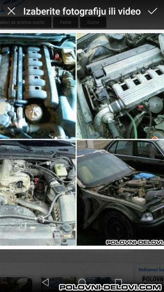 BMW  318 E36 RAZNI DELOVI  Motor I Delovi Motora