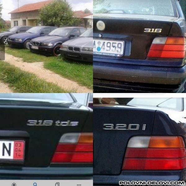 BMW  318 E36 Razni Delovi  Kompletan Auto U Delovima