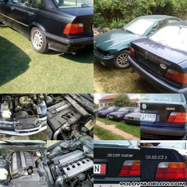 BMW  320 Bmw E36 Razni Delovi Kompletan Auto U Delovima