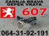BRAVA Gepek Vrata Pezo 607 Peugeot Razni Delovi