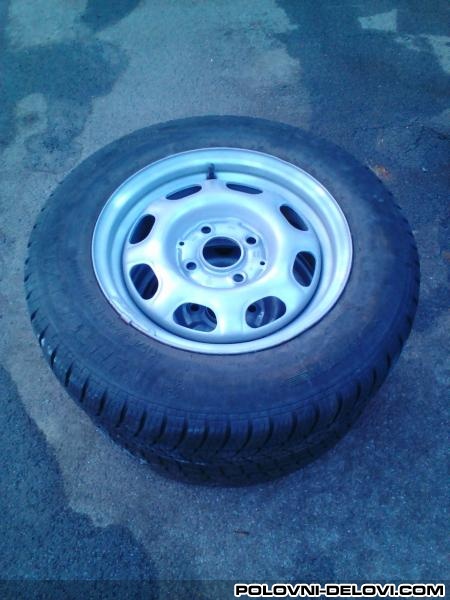 Čelične felne 4x100