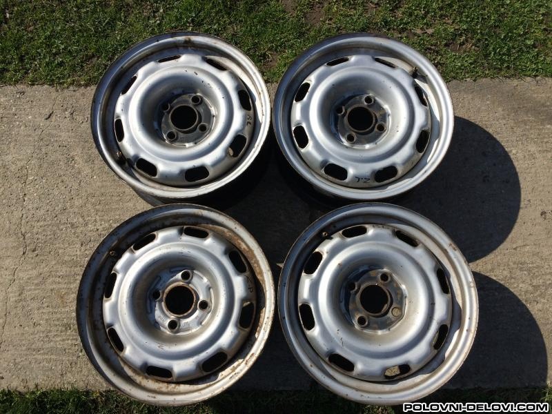 Čelične felne 4x100