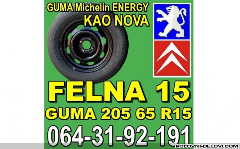 Čelične felne 4x108