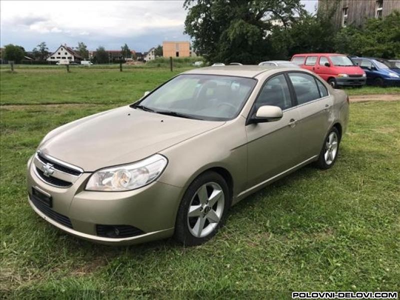 Chevrolet  Epica  Elektrika I Paljenje