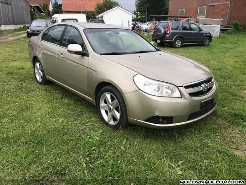 Chevrolet  Epica  Enterijer