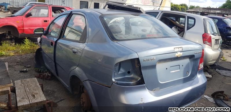 Chevrolet  Kalos Vise Boja Vozila  Karoserija