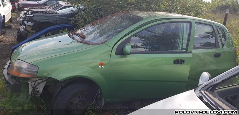 Chevrolet  Kalos Vise Boja Vozila  Kompletan Auto U Delovima