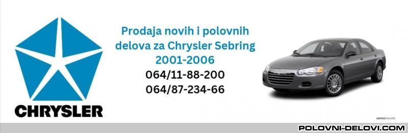 Chrysler  Sebring  Kompletan Auto U Delovima