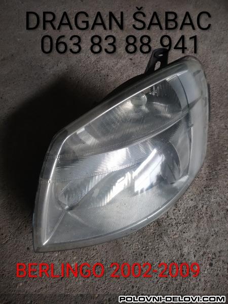 Citroen  Berlingo Far Levi Svetla I Signalizacija