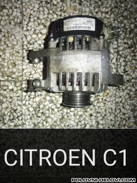 Citroen  C1 Alternator Elektrika I Paljenje