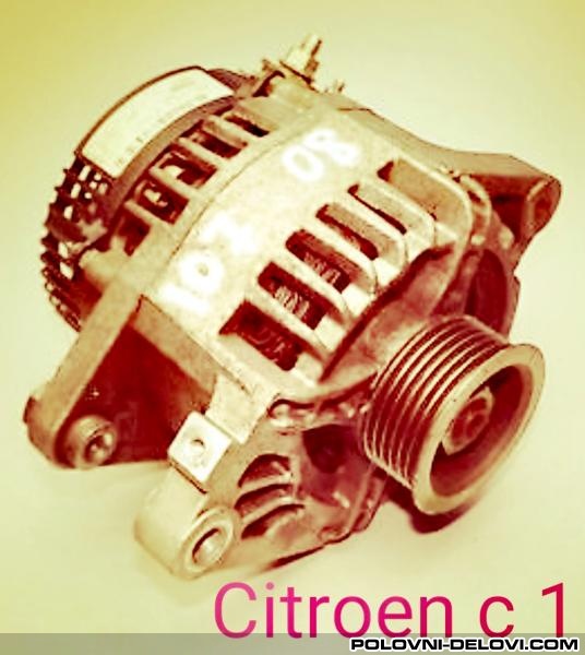 Citroen  C1 Alternator Elektrika I Paljenje