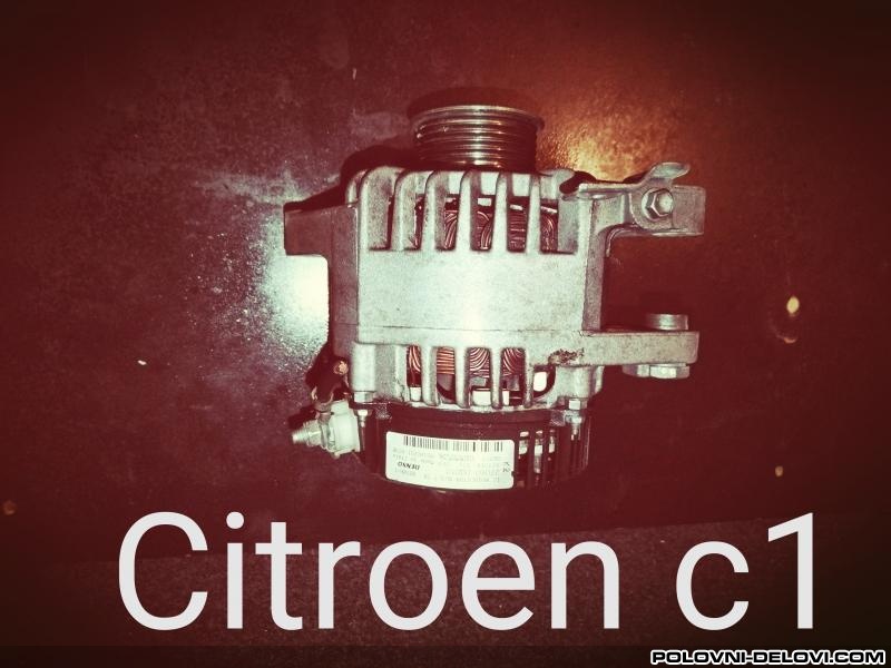 Citroen  C1 Alternator Elektrika I Paljenje