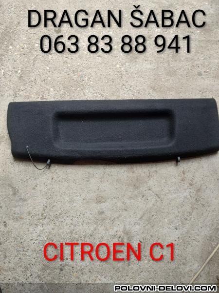 Citroen  C1 Polica  Enterijer