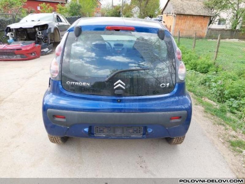 Citroen  C1  Svetla I Signalizacija