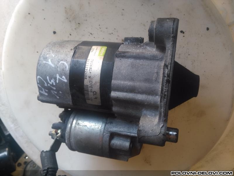 Citroen  C2 1.1 Benzin Elektrika I Paljenje
