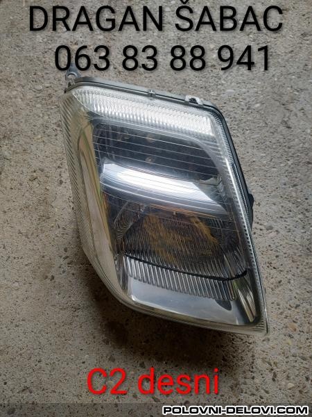 Citroen  C2 Far Svetla I Signalizacija