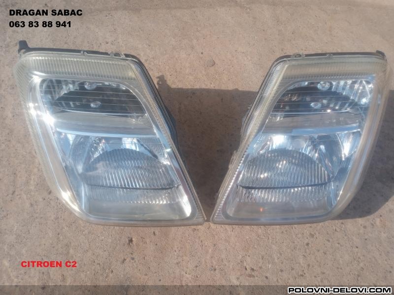 Citroen  C2 Far Svetla I Signalizacija