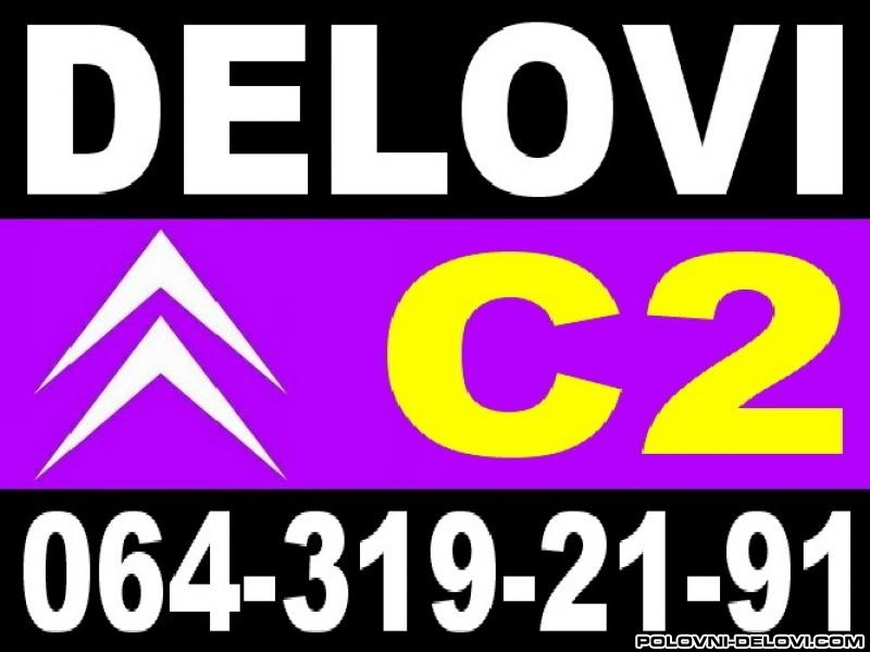 Citroen  C2  Motor I Delovi Motora