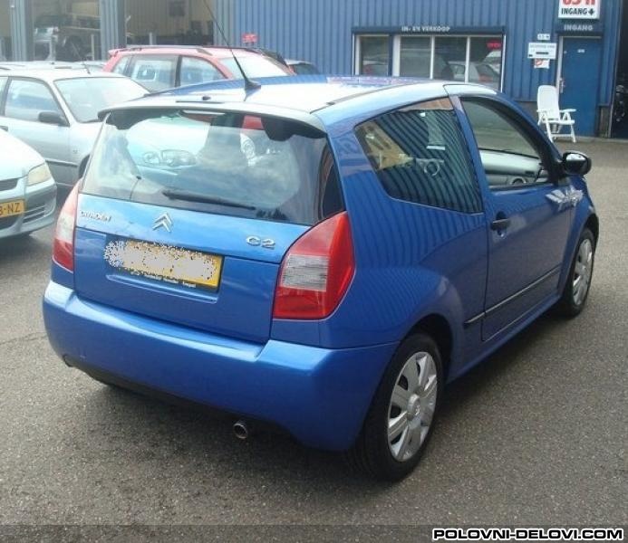Citroen  C2  Svetla I Signalizacija