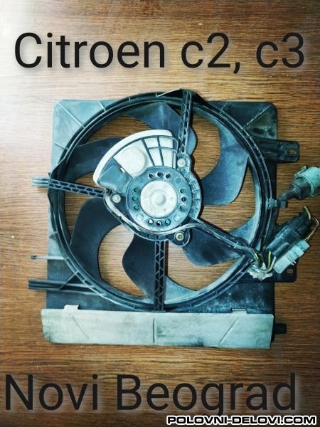 Citroen  C2 Ventilator Hladnjaka Elektrika I Paljenje