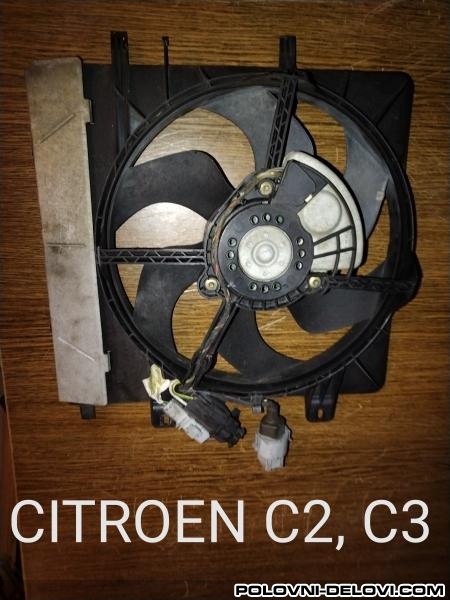 Citroen  C2 Ventilator Hladnjaka Elektrika I Paljenje